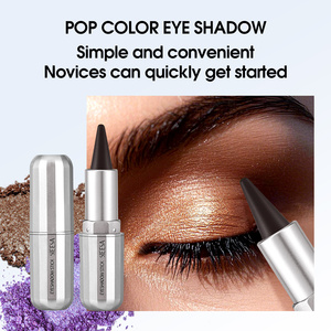Private Label Populaire Cosmetica Make-Up Producten <span class=keywords><strong>3</strong></span> Kleuren Oogschaduw Ogen Glitter Oogschaduw Palet Voor Vrouwen Schoonheid - Product Image 4