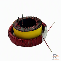 Transformador de Potencia de Alta Corriente con Núcleo de Hierro en Forma de Anillo y Bobina de Doble Entorchado Nanocristalino