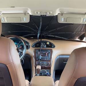 Custom Logo Printed Portable Folding Retractable Windshield <b>Car</b> Sunshade Umbrella for <b>Car</b> Front Window Sunshade Umbrella - Product Image 6