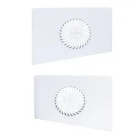 Façades avec évents de refroidissement pour Ps5 Slim, plaques latérales de remplacement de la moitié supérieure pour la réparation de la console Play Station 5 Slim
