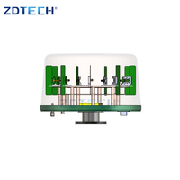 0.5-3GHz 9-elemen 5-Channel Array antena pencari arah untuk Radio komunikasi produk berorientasi kinerja