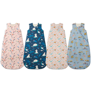 Gigoteuses pour bébé en bambou biologique, <span class=keywords><strong>gigoteuse</strong></span> pour nouveau-né 1.0 <span class=keywords><strong>TOG</strong></span> sans manches, sac de couchage pour bébé, vêtements pour bébé personnalisés, <span class=keywords><strong>gigoteuse</strong></span> écologique - Product Image 1