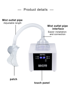 Mesin Atomizer perawatan Spa mata, alat Atomizer perawatan lingkaran hitam portabel baru, mesin pijat mata Salon hidro kecantikan - Product Image 2