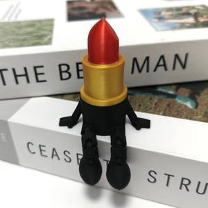 Figura Decorativa de Lápiz Labial Impresa en 3D, Decoración de Escritorio Inspirada en la Belleza, Modelo Coleccionable en Miniatura, Envío desde Almacén en EE. UU. - Product Image 2
