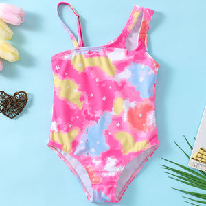 Maillot de bain imprimé mignon et confortable pour bébés filles tout-petits et bébés pour les tenues de <span class=keywords><strong>piscine</strong></span> de plage d'été - Product Image 3