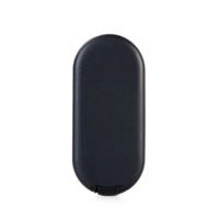 Télécommande universelle intelligente personnalisable noire mini 11 boutons avec RF433/Ble/Infrarouge pour TV