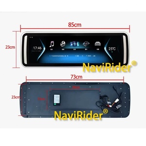 จอภาพติดหลังคารถยนต์ Navirider ขนาด 29 นิ้ว ระบบ Android 10 แบบพับได้ รองรับ Android Auto หน้าจอ HD IPS สำหรับ Toyota Hiace และ Mercedes-Benz V-Class - Product Image 3