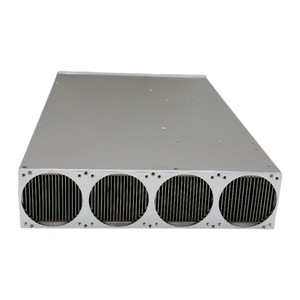 Disipador de calor hecho a medida para optoelectrónica, control industrial, comunicación, diseño horizontal, tamaño personalizado - Product Image 4