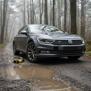 Cubierta de Gancho de Remolque Compatible con Volkswagen Passat B8.5 2020 y Posteriores, Imprimación Delantera 3G0807155DGRU - Product Image 3