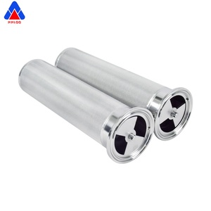 Élément filtrant en maille métallique sinterisée de haute qualité Huahang, acier inoxydable 304, cartouche filtrante sinterisée - Product Image 2
