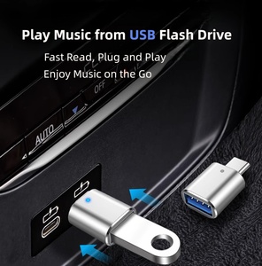 Adaptateur USB-C vers USB OTG en alliage de zinc pour ordinateurs portables, compatible Thunderbolt 4/3, iPhone 16/15, <span class=keywords><strong>MacBook</strong></span> <span class=keywords><strong>Pro</strong></span>, pour S24, iPad - Product Image 6