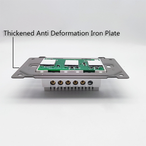 مفتاح إضاءة ذكي بلوحة زجاجية ثلاثية 1200 واط، يعمل بتقنية واي فاي وزيجبي، متوافق مع جوجل للتحكم في المنزل الذكي - Product Image 4