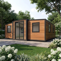 Maison Modulaire de Luxe en Conteneur, Cabine Mobile, Maisons Conteneurs Prix, Maison Conteneur Préfabriquée à Montage Rapide et Extensible