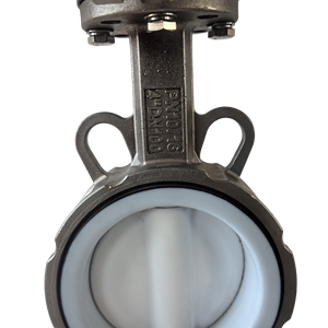 Khí nén F4 Triplex mềm con dấu D671x-16P Wafer 304 lót PTFE Van bướm Sản phẩm hiệu suất cao loại Van bướm - Product Image 5