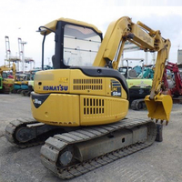 Miniexcavadora Usada U-30 de 3 Toneladas con Motor ISUZU, Alta Potencia de Excavación, 2 Años de Garantía, Sistema Hidráulico KYB Japonés para Video