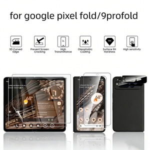 Film de <span class=keywords><strong>protection</strong></span> d'écran pliable en hydrogel à couverture intégrale (extérieur + dos + intérieur) pour téléphone <span class=keywords><strong>portable</strong></span> Google Pixel Fold – Vente en gros - Product Image 5