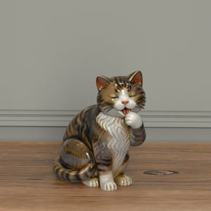 Toptan özel avrupa tarzı çevre dostu seramik kedi Urns toplu <span class=keywords><strong>Pet</strong></span> B2B cenaze ve <span class=keywords><strong>Pet</strong></span> hizmetleri için kremasyon anıtlar - Product Image 4