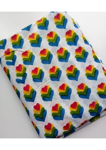 ผ้าทอฝ้ายอินเดียทำมือ 100% เป็นมิตรกับสิ่งแวดล้อม ระบายอากาศได้ดี น้ำหนักเบา ลายดอกไม้พิมพ์ลายด้วยมือ สไตล์โมเดิร์น สำหรับตกแต่งบ้านสาวๆ - Product Image 3