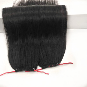 Nuevo creado más cómodo e Invisible 100% <span class=keywords><strong>cabello</strong></span> humano virgen Remy doble trenzado LÍNEA DE PLUMAS extensiones de <span class=keywords><strong>cabello</strong></span> - Product Image 5