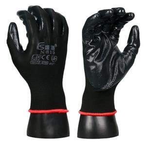 ถุงมือไนไตรล์เซิงคัง รุ่น N819 13 ชั้น เย็บเต็มชิ้น เคลือบกันการเสียดสี ถุงมืออเนกประสงค์เพื่อความปลอดภัย - Product Image 1