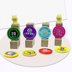 Fichas de Póker PS Directas de Fábrica, Material de Poliestireno, 39 mm, Color Sólido, Fichas de Juego, Logotipo Personalizado Disponible, Venta al por Mayor - Product Image 3