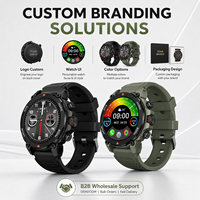 Montre connectée GPS de sport G6 pour homme, prix de gros, écran AMOLED 1,43'', appels Bluetooth, étanche 5ATM