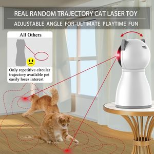 Juguete Láser Automático Recargable para Gatos de 4.ª Generación, Ecológico, de Plástico, con Trayectoria Aleatoria Real, Activado por Movimiento - Product Image 4