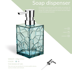 Gran oferta, dispensador de jabón de Loción de alta calidad, juego de <span class=keywords><strong>baño</strong></span> de acrílico, juego de <span class=keywords><strong>accesorios</strong></span> de <span class=keywords><strong>baño</strong></span> <span class=keywords><strong>bonitos</strong></span> - Product Image 4