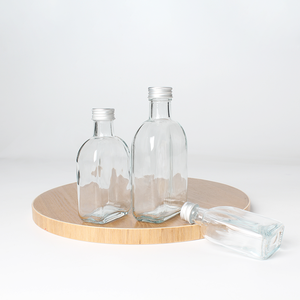 Glass <strong>Mini</strong> Liquor <strong>Bottles</strong> with Caps Small Glass Alcohol <strong>Bottles</strong> Reusable Empty Spirit <strong>Mini</strong> Wine <strong>Bottles</strong> - Product Image 6