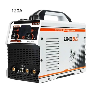 Soudeuse <span class=keywords><strong>MIG</strong></span> numérique professionnelle 220V/120A, prix d'usine, 5KG, 3 en 1, sans gaz, <span class=keywords><strong>MIG</strong></span>/MMA/TIG, machine à souder <span class=keywords><strong>MIG</strong></span> - Product Image 1