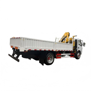 للبيع في ألبانيا شاحنة بضائع دونغفنغ 4*2 بحمولة 7.8 طن مزودة برافعة ذراع مفصلية قابلة للطي بحمولة 3.2 طن. - Product Image 6