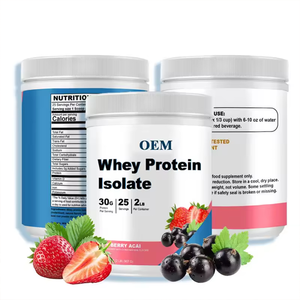 Protéine de lactosérum isolée en poudre, marque privée OEM, complément nutritionnel sportif, croissance musculaire, 20-29 g de protéines par portion - Product Image 2