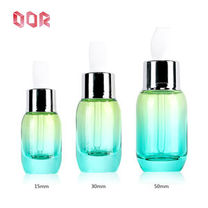 15ml 30ml <b>50ml</b> New Made Serum Glass Dropper Customized clear Green <b>Bottle</b> for Essential Oil - Product Image 5