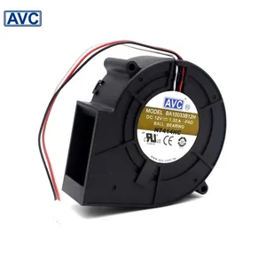 พัดลมระบายความร้อนแบบกังหัน3สาย BA10033B12H 1.32A สำหรับ AVC 9733 DC 12V