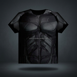 T-shirt unisexe col rond 2018 personnalisé en sergé coupe classique 180g, tissu compressé respirant à séchage rapide, anti-boulochage, uni et décontracté - Product Image 2