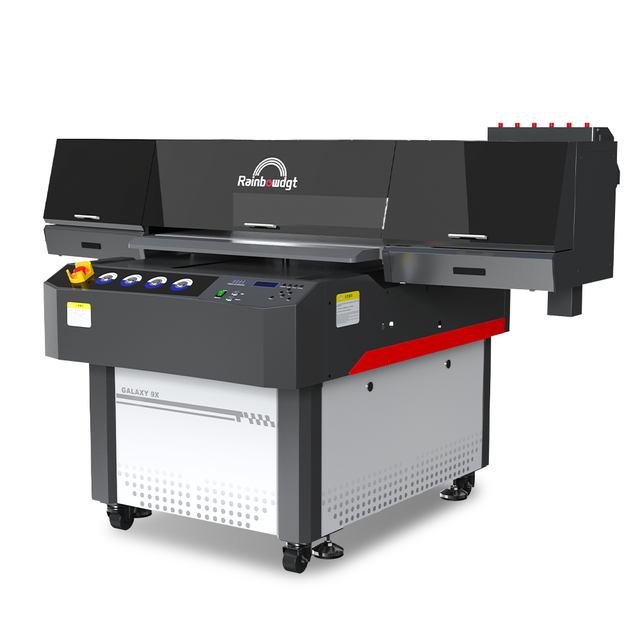 9060 LED UV Printer I3200 Printhead Honson Ai Camera Scanner Auto Focus Embossed Braille for Glass Metal Wood