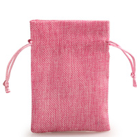 Sac en jute personnalisable avec cordon de serrage, lavable, portable, pour emballage cadeau, usage domestique, réutilisable, pour courses, sacs pour perruques