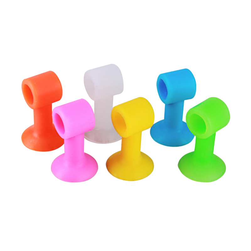 Изготовленный на заказ силиконовый дверной стопор для демпфирования шума Многофункциональный силиконовый дверной стопор для защиты двери