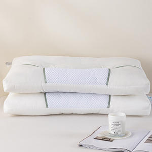 Oreiller rectangulaire Meimiankang en graines de cassia et de soja, ferme et respirant, pour dormeurs latéraux, soutien cervical pour adultes - Product Image 3