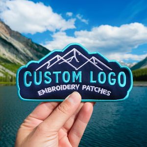 Factory Free Design Sample Hat <b>Sew</b>-<b>On</b> Clothes Low MOQ Personalized Embroidery Woven Tag Custom logo <b>Patches</b> - Product Image 5