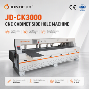 Machine de perçage et de fraisage latéral de haute précision pour métal souple et aluminium, 2 axes, modèle JUNDE JD-CK3000 - Product Image 4