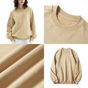 Sweat à capuche oversize à épaules tombantes, col rond, 520 g/m², lourd, délavé, vintage, vierge, streetwear, personnalisable - Product Image 5