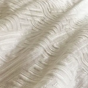 Super starke kühlende Touch gestrickte Jacquard-Matratze Ticking Stoff Kissen bezug Stoff Heim textilien Stoff