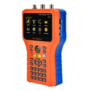 New V8 finder pro 2 satfinder 4.3 Inch LCD DVB-S2/T/Cable HD Digital Satellite Finder Meter Built-in Battery