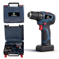 Kit de perceuse électrique portable à batterie lithium-ion YIZHIHANG, pour l'entretien domestique et la menuiserie