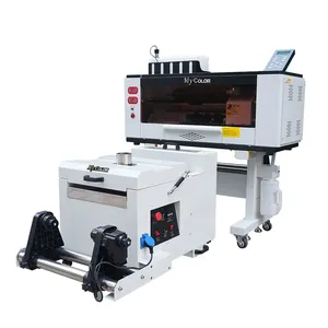 2024 factory direct sales 33cm DTF printer 2 heads XP600/i3200 A3 tshirt DTF transfer film printer for small business