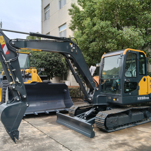 Mini-excavatrice HX60PRO de qualité supérieure, neuve, en excellent état, Hyundai HX60N HX60S, mini-excavatrice sur chenilles à vendre - Product Image 1