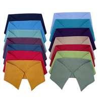 Manchettes élastiques tricotées OEM ODM, cols en maille jacquard, couleur et logo personnalisés, taille adaptée pour les usines de vêtements