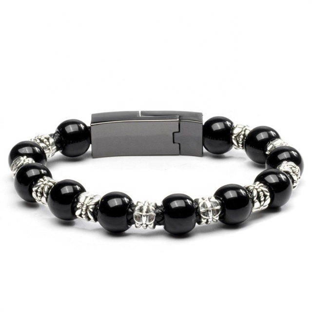High Quality Multi-Function Magnetic USB Type-C Charging Cable USB Type-C Bracelet for Phone and Computer Jewelry