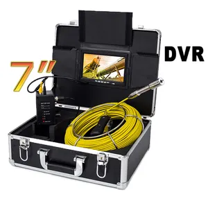 热卖 20m 电缆排水管摄像机与 DVR 记录